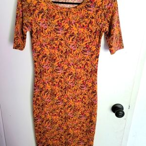 LulaRoe xxs Fall mid dress
